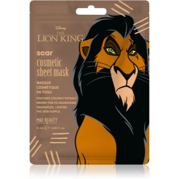 Mad Beauty Lion King Scar mască textilă hidratantă - imagine 2